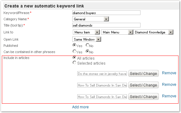 Select Articles